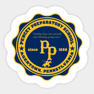 Pencey Prep School Sticker